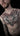 blackwork ornamental tattoo on the chest ideas for men Sacred Gold Tattoo  London