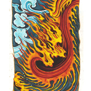 The Fire ArtPrint by Fernando Joergensen 