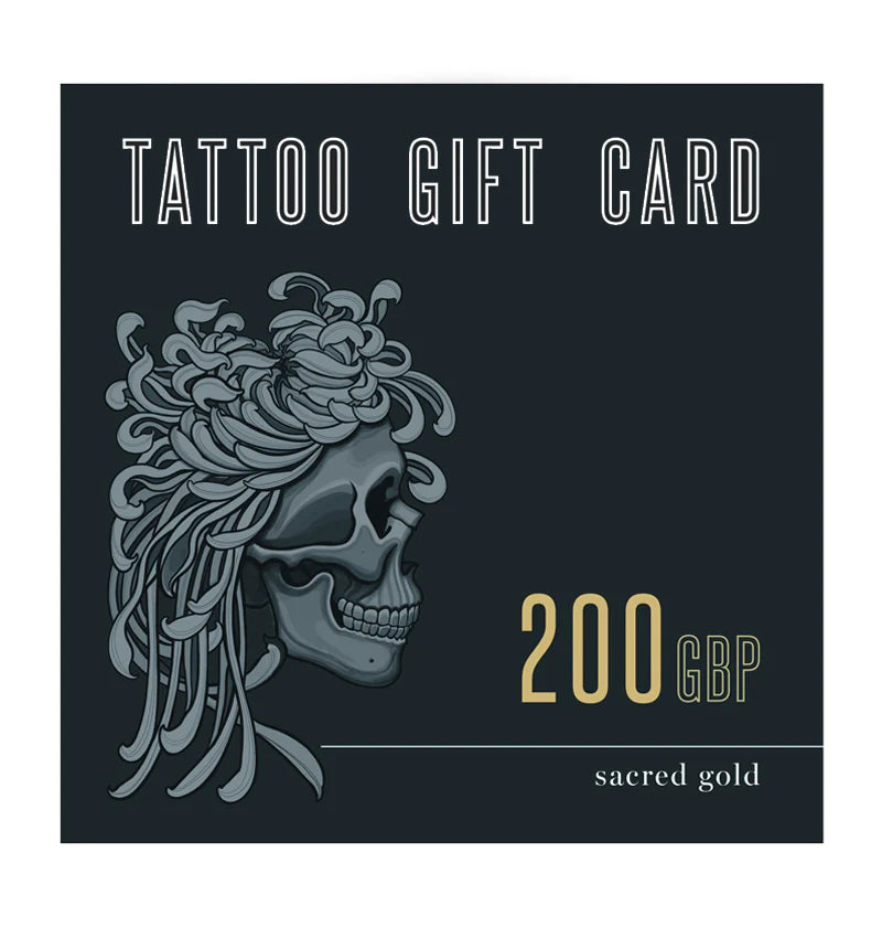 Tattoo gift card Sacred Gold  £200