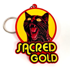 Sacred Cat Key Rings