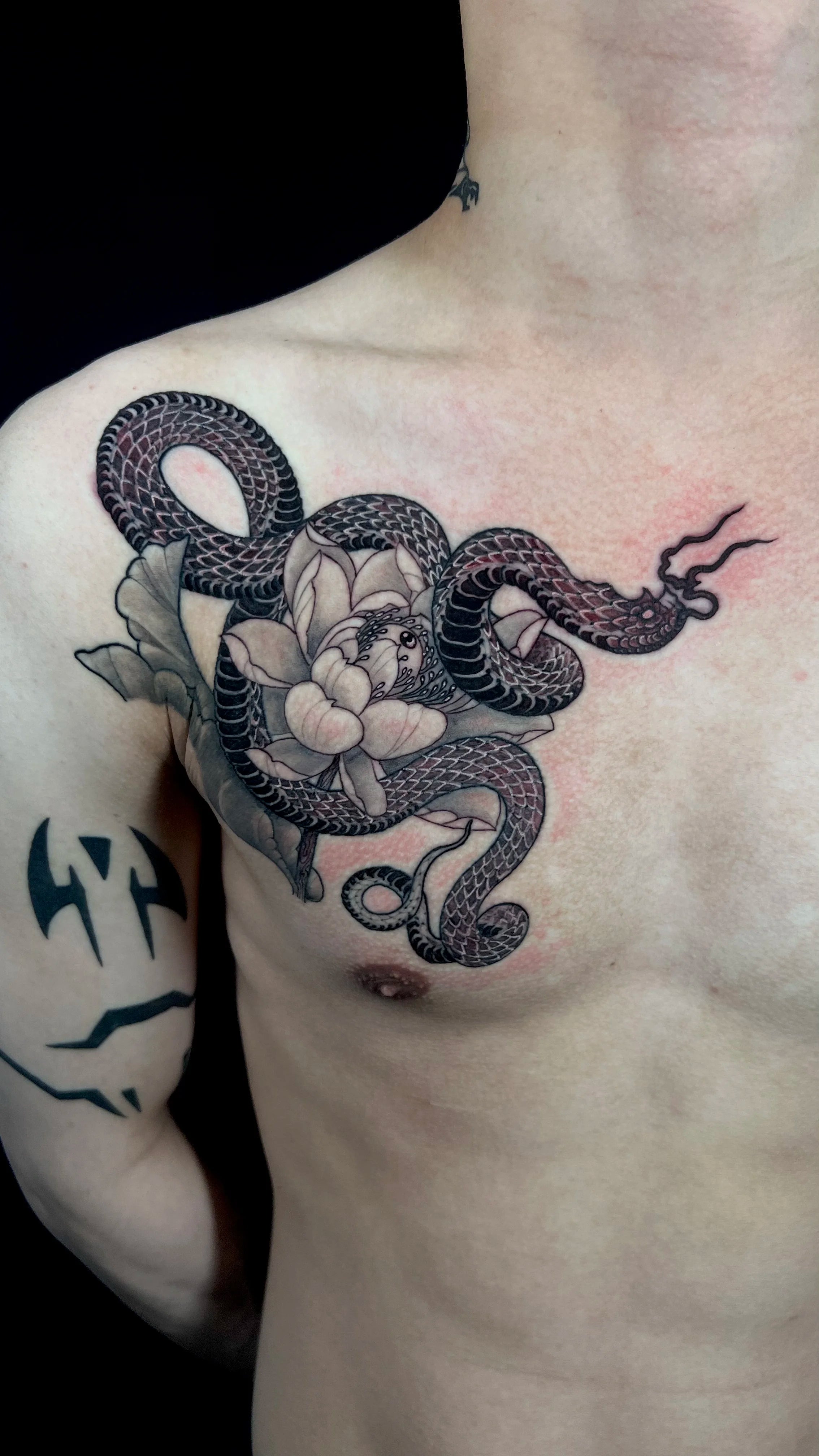 43 Cool Small Chest Tattoos for Men [2024 Inspiration Guide]