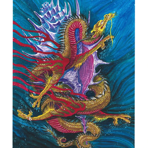 Mystical Guardians Print by Fernando Joergensen